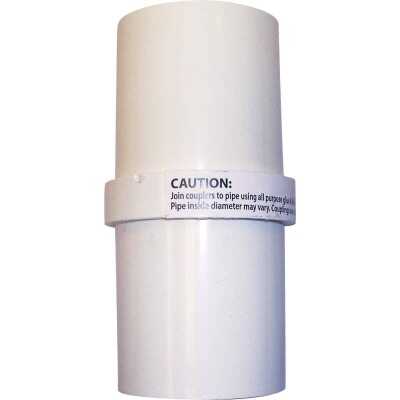 Campbell 1-1/4 In. PVC 40 Inside Coupling
