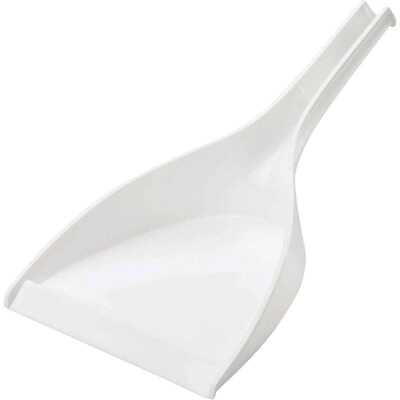 Libman 10-1/2 In. White Plastic Dust Pan